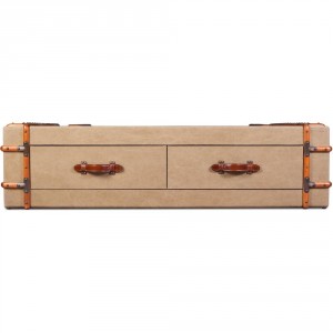 Low Chest with Drawers Retro Style - Wood