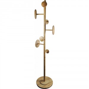 Porte-manteau Pièces Rondes - Bois