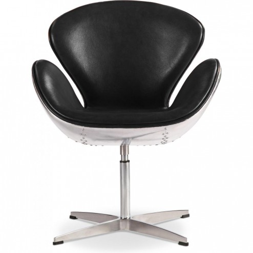 Swan Chair Aviator Armchair - Premium Leather