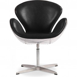 Swan Chair Aviator Armchair - Premium Leather