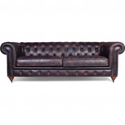 Chesterfiel leather sofa